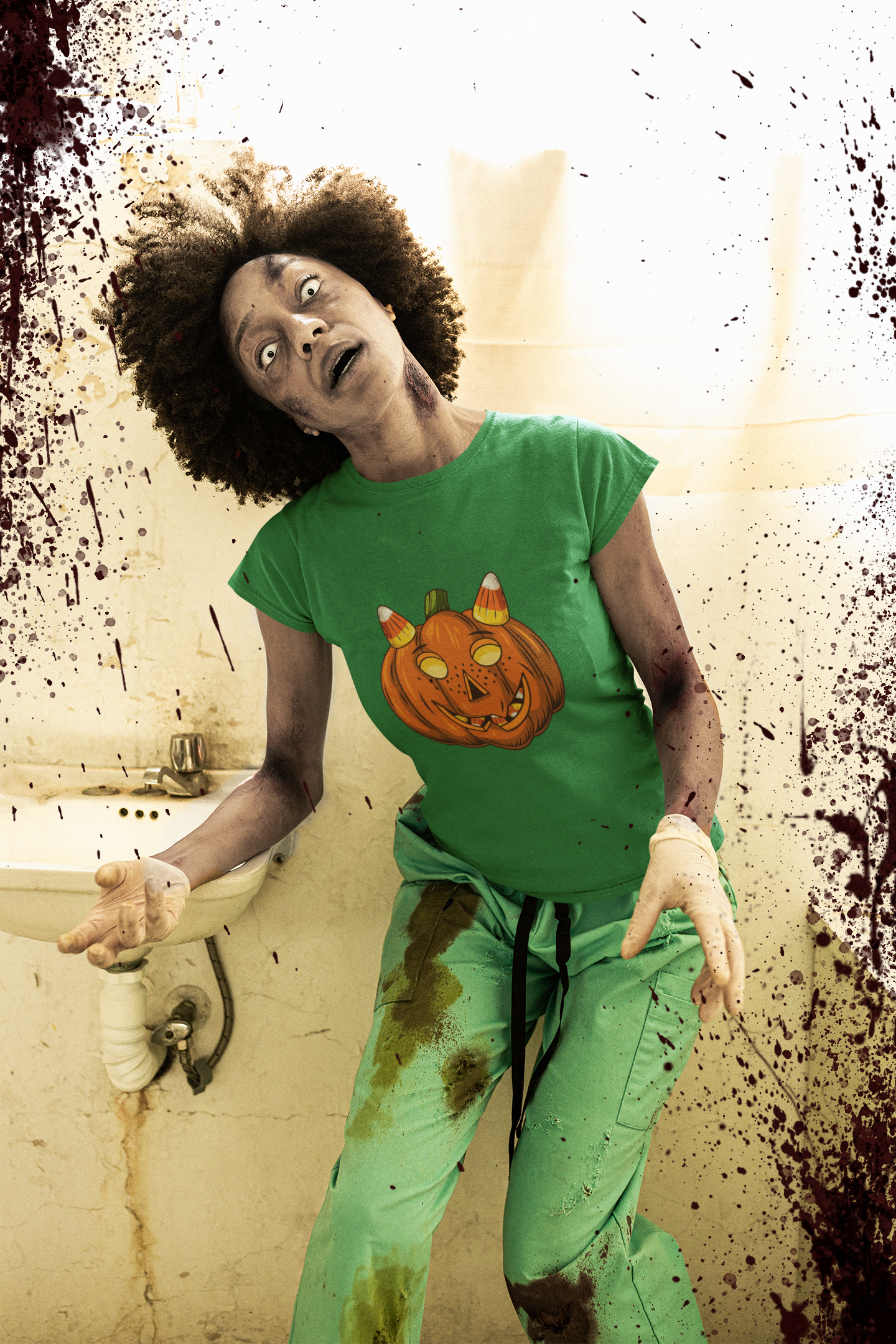 H101.-Horror--Halloween-Pumpkin-