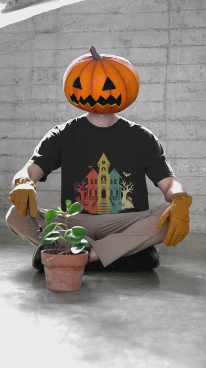 H99.-Vintage-Halloween-House-